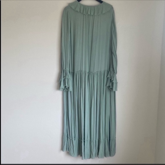 NWT Free People Sweet Darlin Maxi Dress in Mint Small - Picture 5 of 7